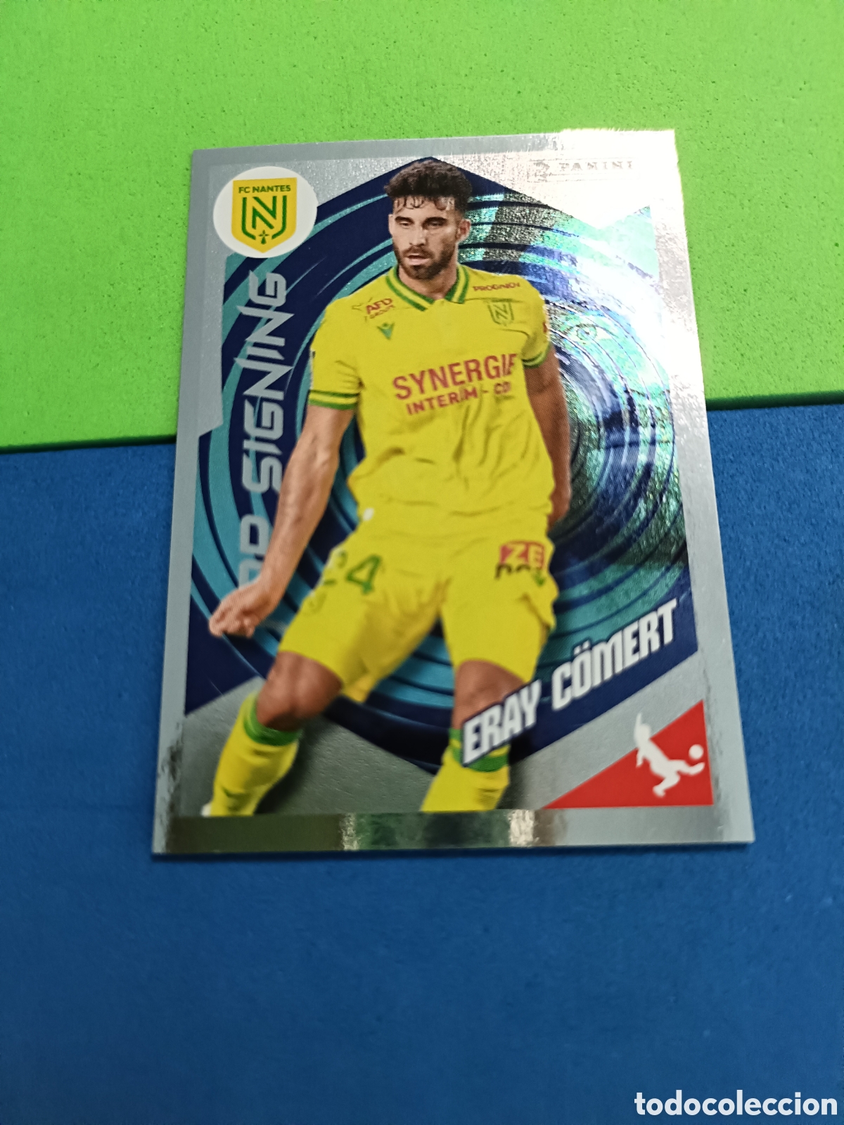 Figurine di Calcio: Panini Foot France stickers 2023 2024 23 24 - Signing 307 C&ouml;mert