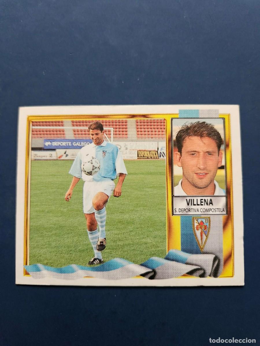Cromos de Futebol: VILLENA COMPOSTELA LIGA ESTE 95 96 1995 1996 SIN PEGAR NUNCA PEGADO