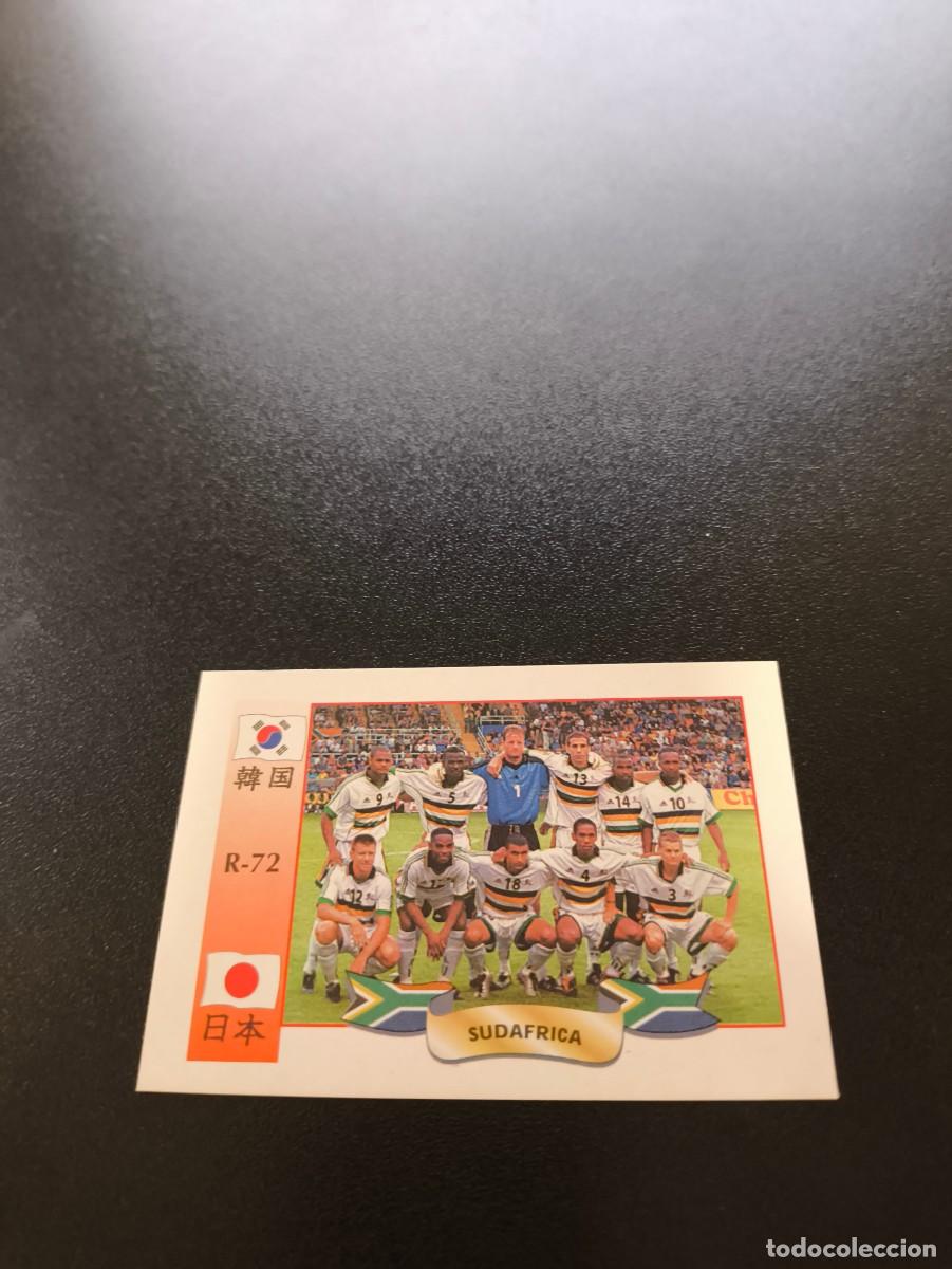 Cromos de Futebol: 72 Selecci&oacute;n Equipo SUDAFRICA MUNDIAL WORLD CUP REYAUCA KOREA JAPAN JAPON 2002 NO PANINI LIGA