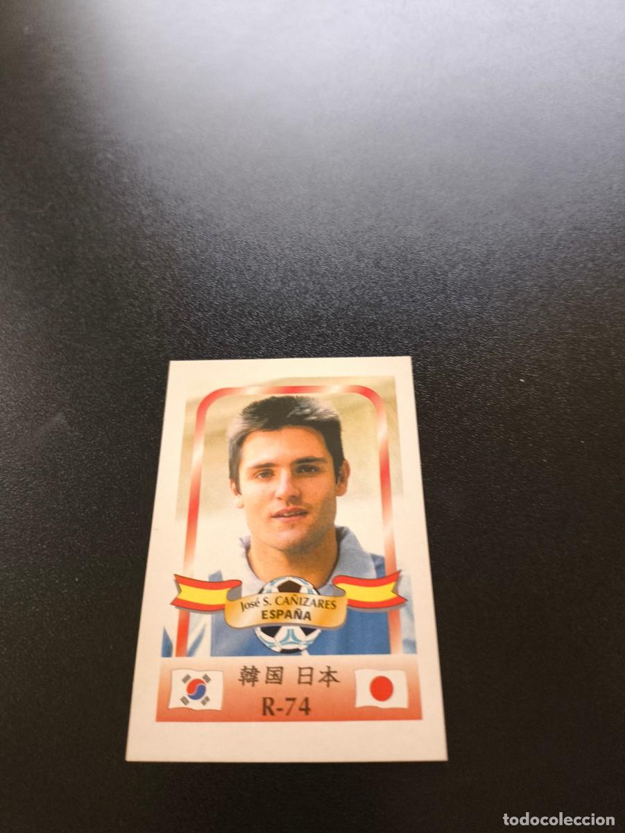 Cromos de f&uacute;tbol: 74 Ca&ntilde;izares VALENCIA ESPA&Ntilde;A MUNDIAL WORLD CUP REYAUCA KOREA JAPAN JAPON 2002 NO PANINI LIGA