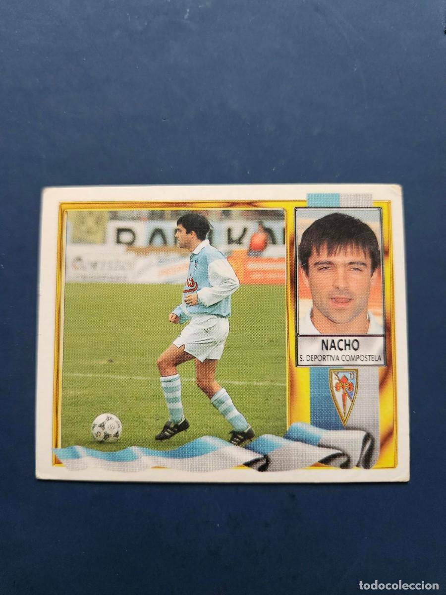 Cromos de f&uacute;tbol: NACHO COMPOSTELA LIGA ESTE 95 96 1995 1996 SIN PEGAR NUNCA PEGADO
