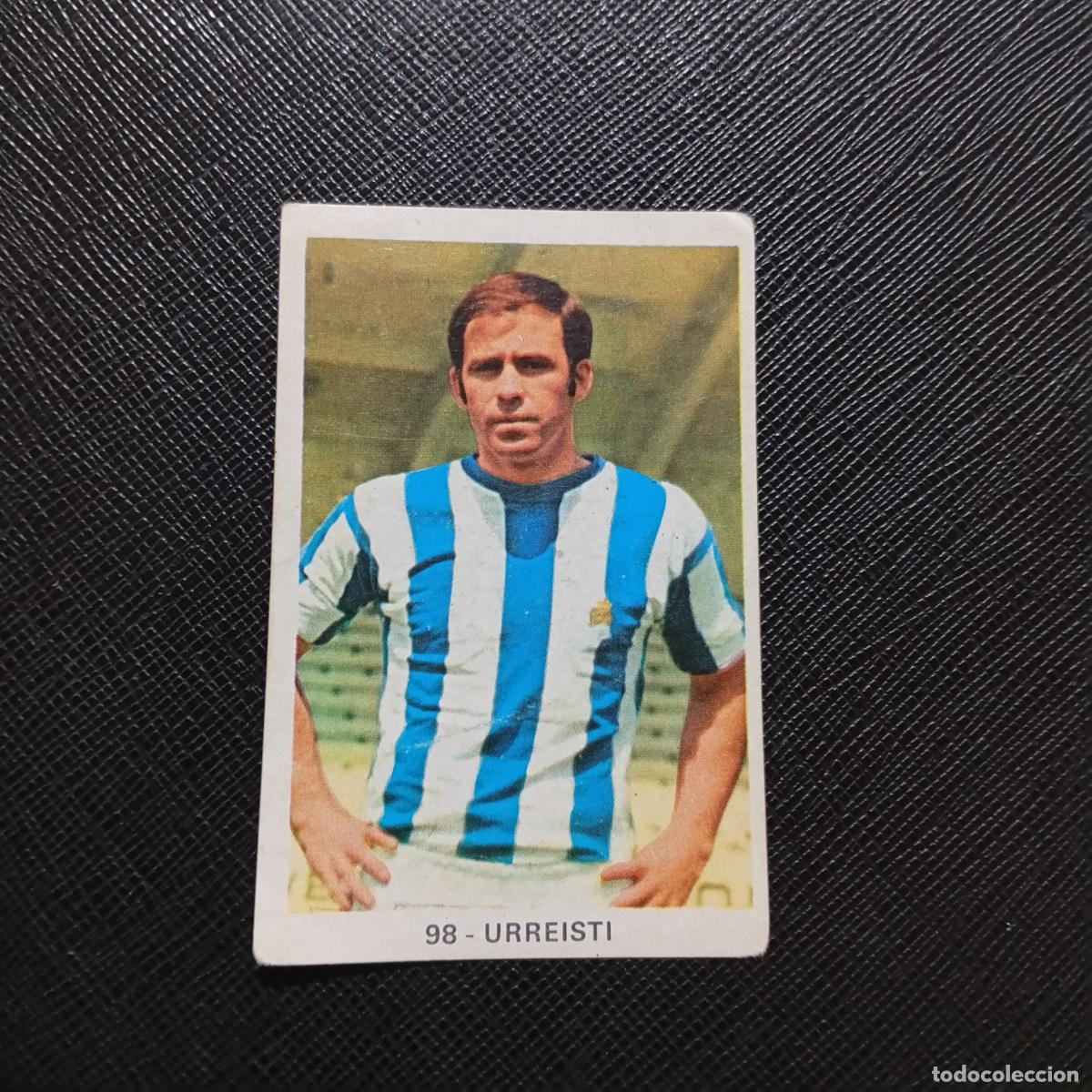 Cromos de f&uacute;tbol: 98 URREISTI REAL SOCIEDAD RUIZ ROMERO 1970 1971 CROMO FUTBOL 70 MEJICO 71 - SIN PEGAR - A143 PG343
