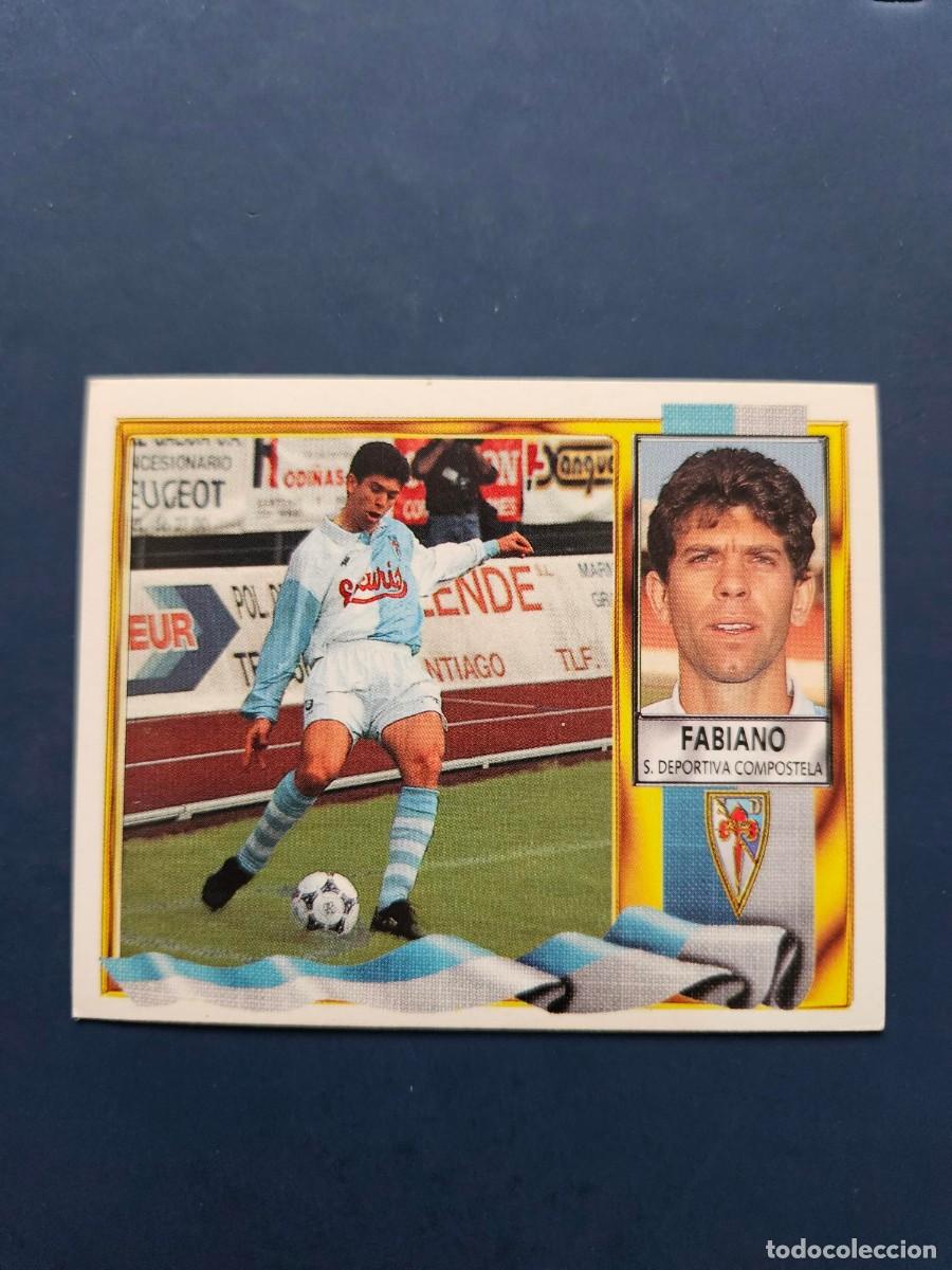 Cromos de f&uacute;tbol: FABIANO COMPOSTELA LIGA ESTE 95 96 1995 1996 SIN PEGAR NUNCA PEGADO
