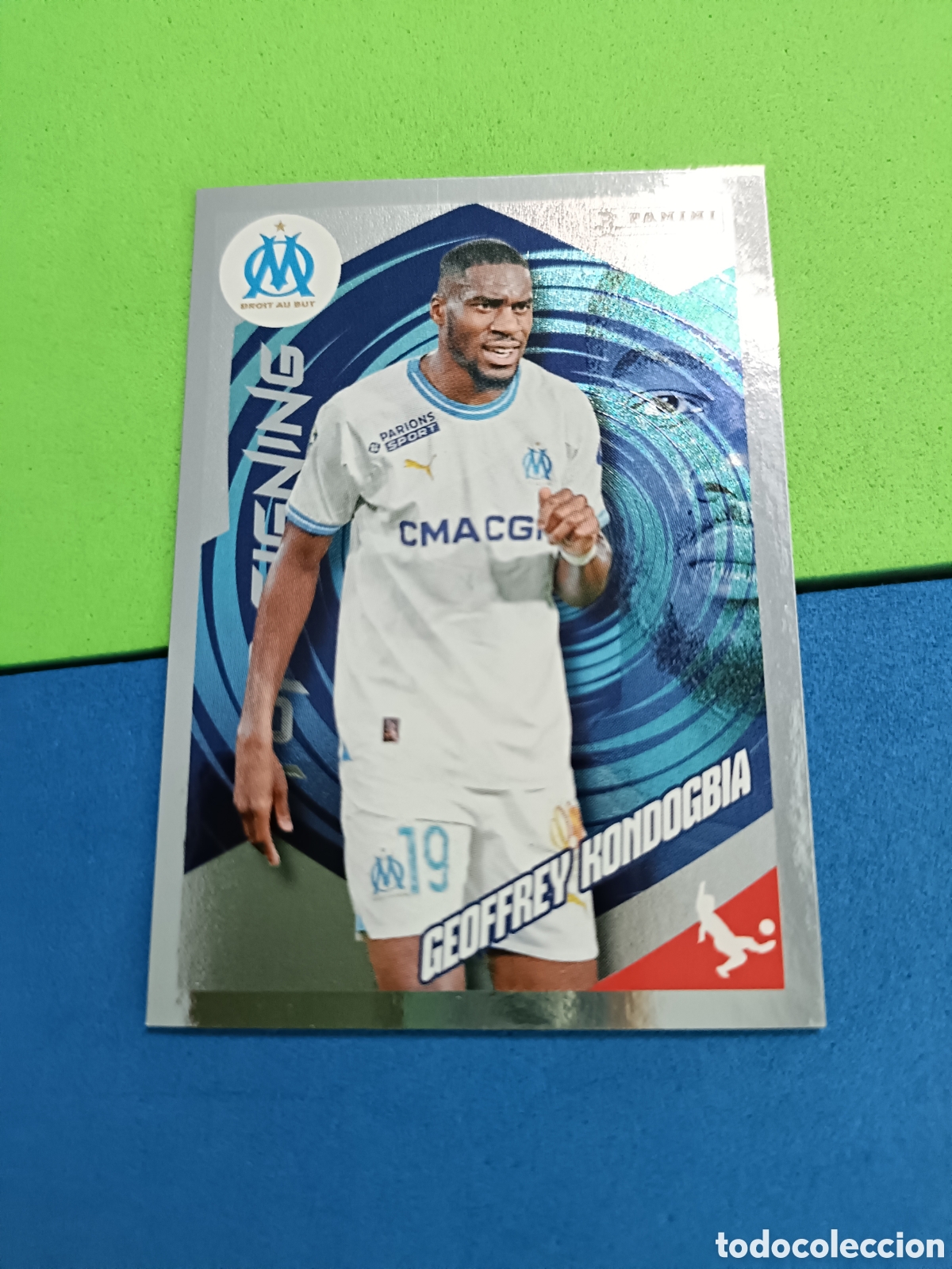 Cromos de f&uacute;tbol: Panini Foot France stickers 2023 2024 23 24 - Signing 299 Kondogbia
