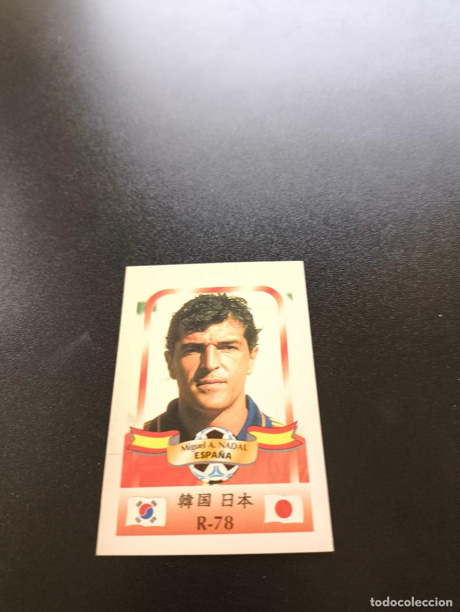Cromos de f&uacute;tbol: 78 NADAL BARCELONA ESPA&Ntilde;A MUNDIAL WORLD CUP REYAUCA KOREA JAPAN JAPON 2002 N PANINI LIGA