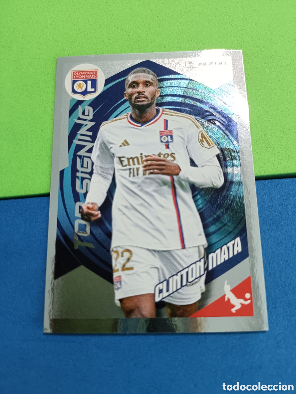 Cromos de f&uacute;tbol: Panini Foot France stickers 2023 2024 23 24 - Signing 297 Clinton Mata