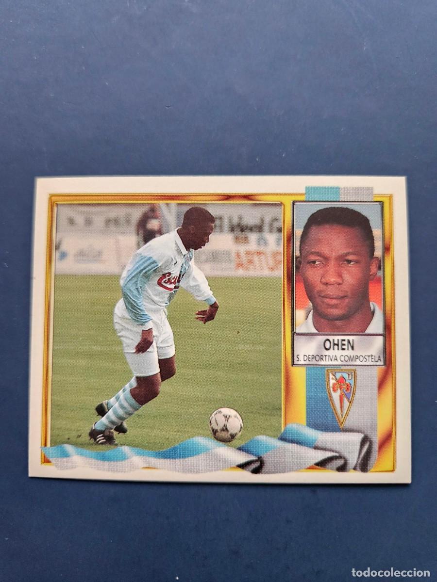 Cromos de f&uacute;tbol: OHEN COMPOSTELA LIGA ESTE 95 96 1995 1996 SIN PEGAR NUNCA PEGADO