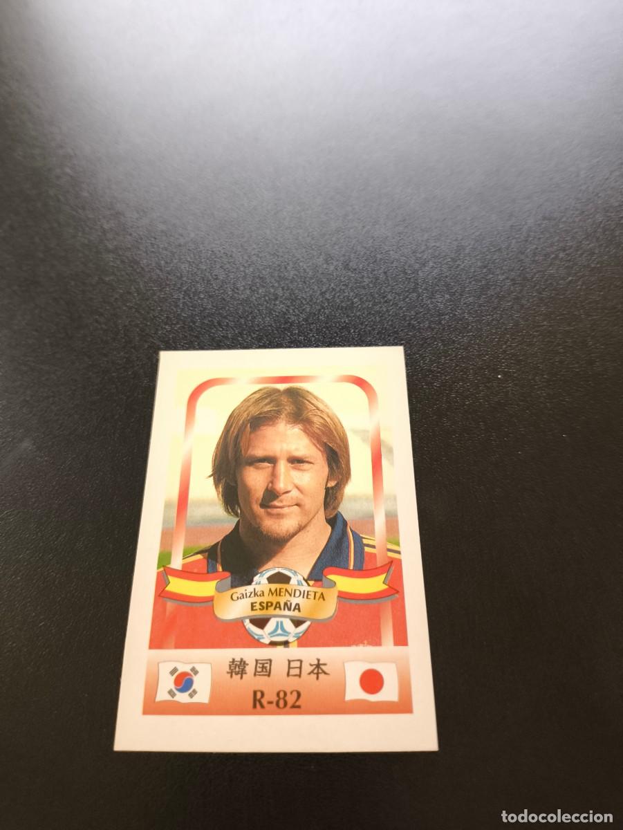 Cromos de f&uacute;tbol: 82 MENDIETA VALENCIA ESPA&Ntilde;A MUNDIAL WORLD CUP REYAUCA KOREA JAPAN JAPON 2002 N PANINI LIGA
