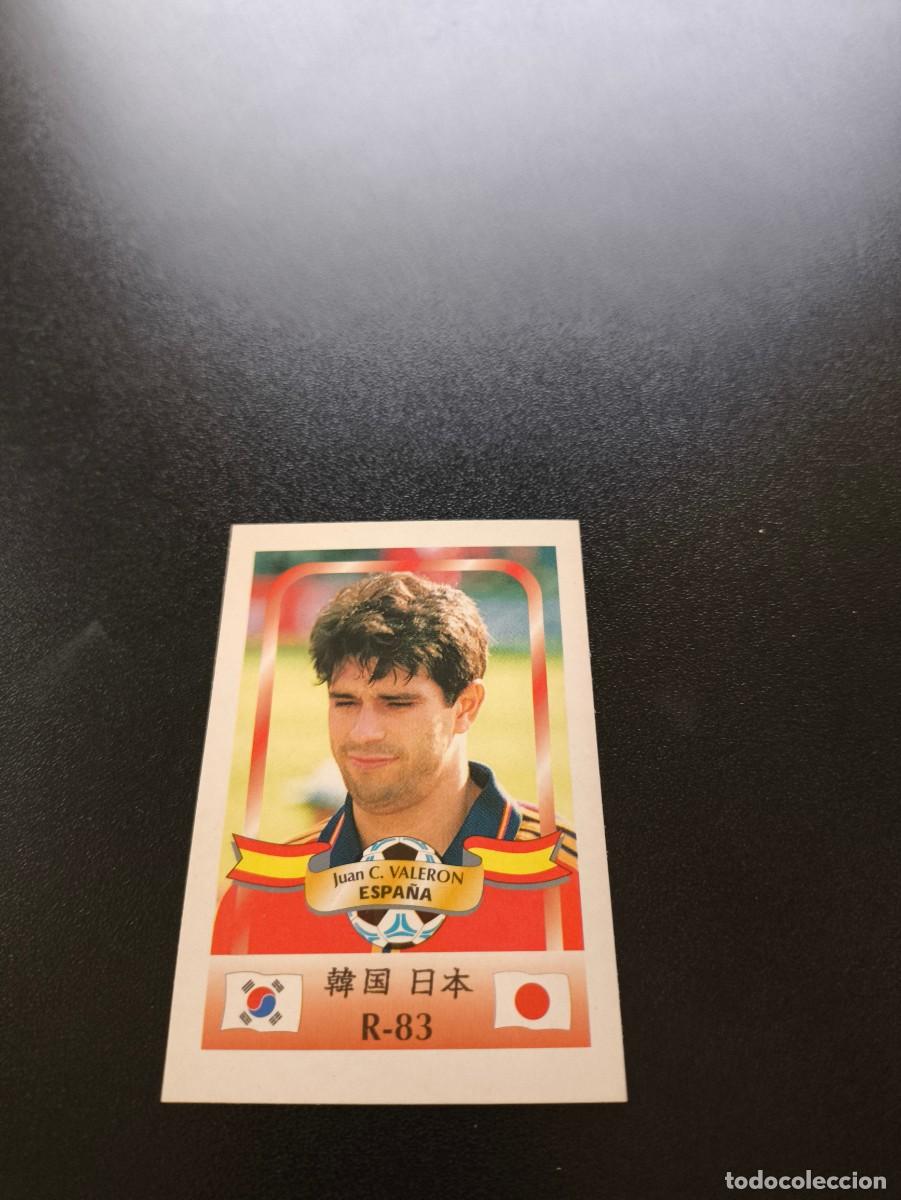 Cromos de Futebol: 83 VALERON LAS PALMAS DEPORTIVO ESPA&Ntilde;A MUNDIAL WORLD CUP REYAUCA KOREA JAPAN JAPON 2002 PANINI LIGA