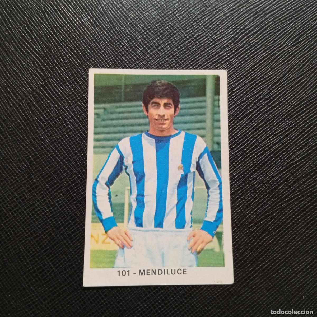 Cromos de f&uacute;tbol: 101 MENDILUCE REAL SOCIEDAD RUIZ ROMERO 1970 1971 CROMO FUTBOL 70 MEJICO 71 - SIN PEGAR - A143 PG406