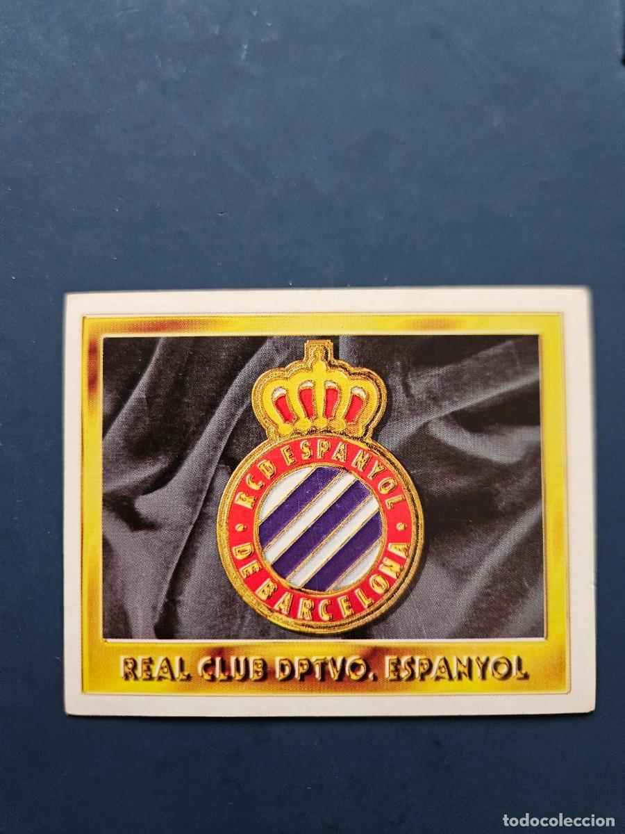 Cromos de f&uacute;tbol: ESCUDO ESPANYOL ESPA&Ntilde;OL LIGA ESTE 95 96 1995 1996 SIN PEGAR NUNCA PEGADO