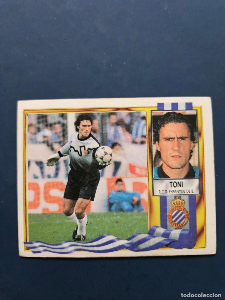Cromos de f&uacute;tbol: TONI ESPANYOL ESPA&Ntilde;OL LIGA ESTE 95 96 1995 1996 SIN PEGAR NUNCA PEGADO