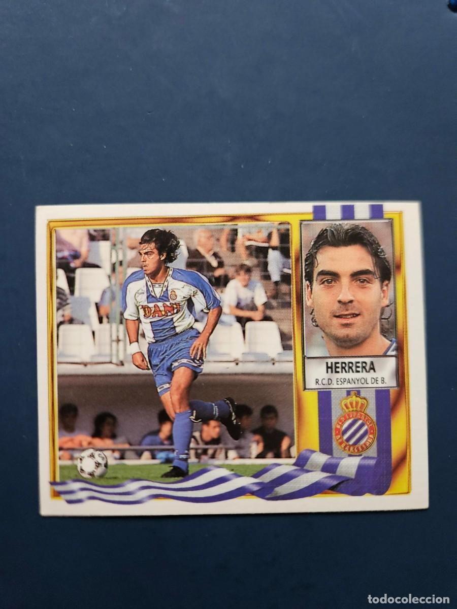 Cromos de f&uacute;tbol: HERRERA ESPANYOL ESPA&Ntilde;OL LIGA ESTE 95 96 1995 1996 SIN PEGAR NUNCA PEGADO