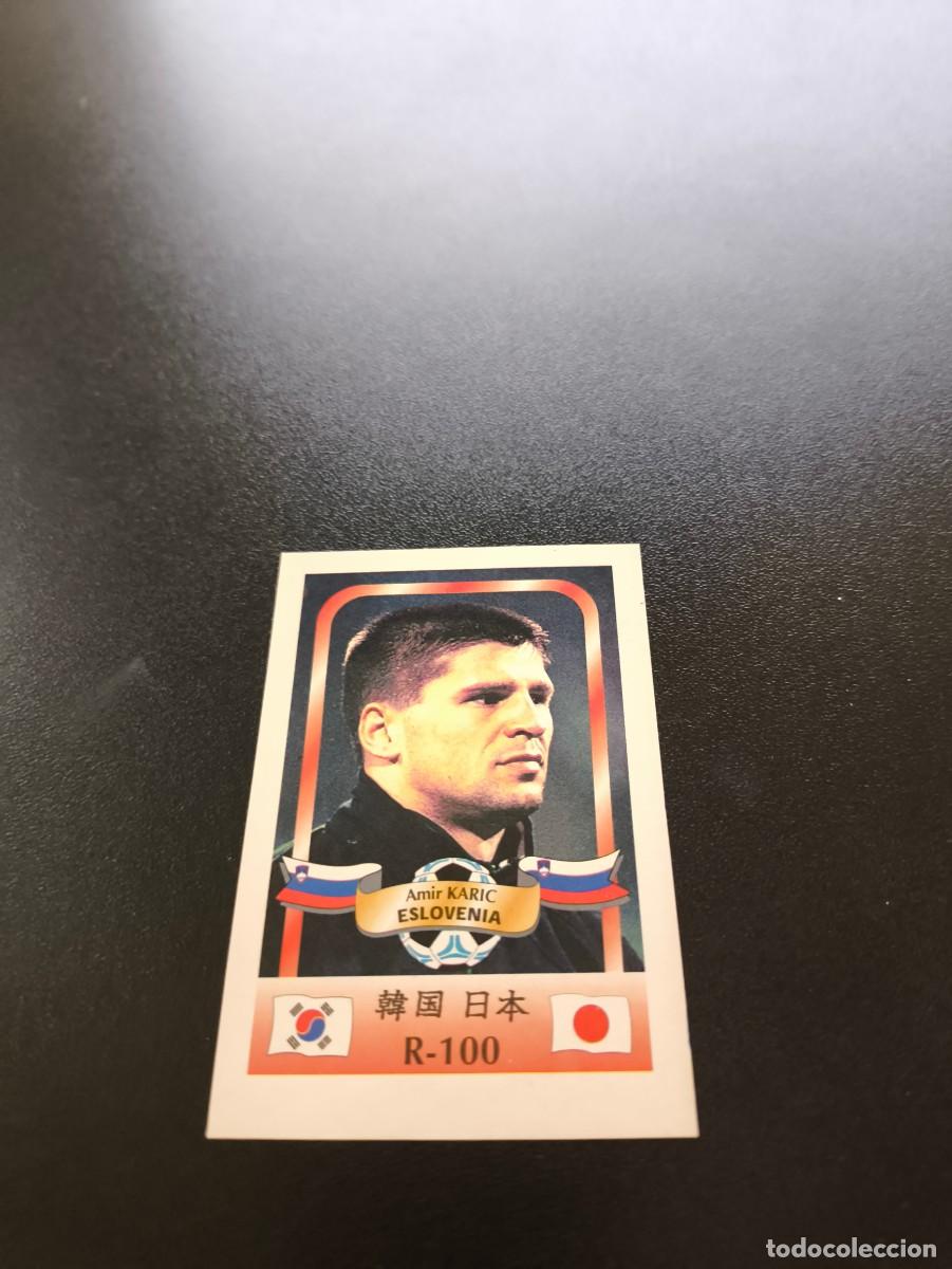 Cromos de f&uacute;tbol: 100 Amir Karic ESLOVENIA SLOVENIA MUNDIAL WORLD CUP REYAUCA KOREA JAPAN JAPON 2002 NO PANINI LIGA