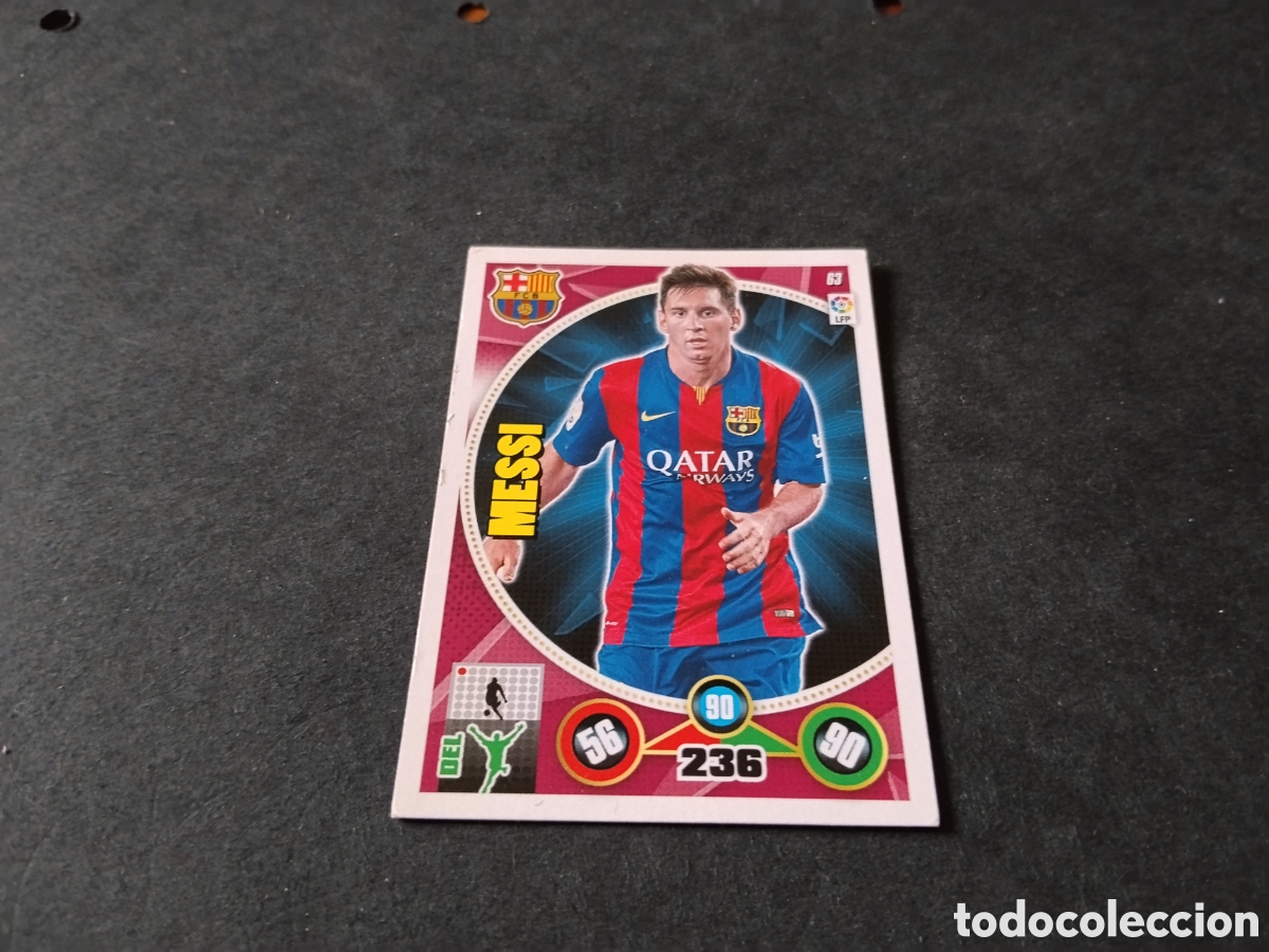 Cartes &agrave; collectionner de Football: Cromo futbol Messi, Barcelona