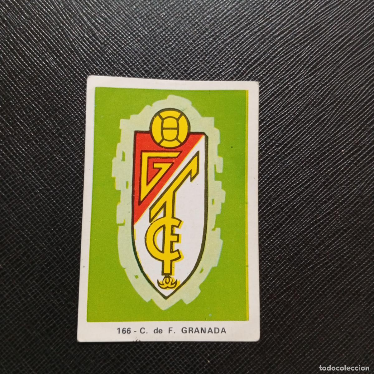 Cromos de f&uacute;tbol: 166 ESCUDO GRANADA RUIZ ROMERO 1970 1971 CROMO FUTBOL 70 MEJICO 71 - SIN PEGAR - A143 PG424