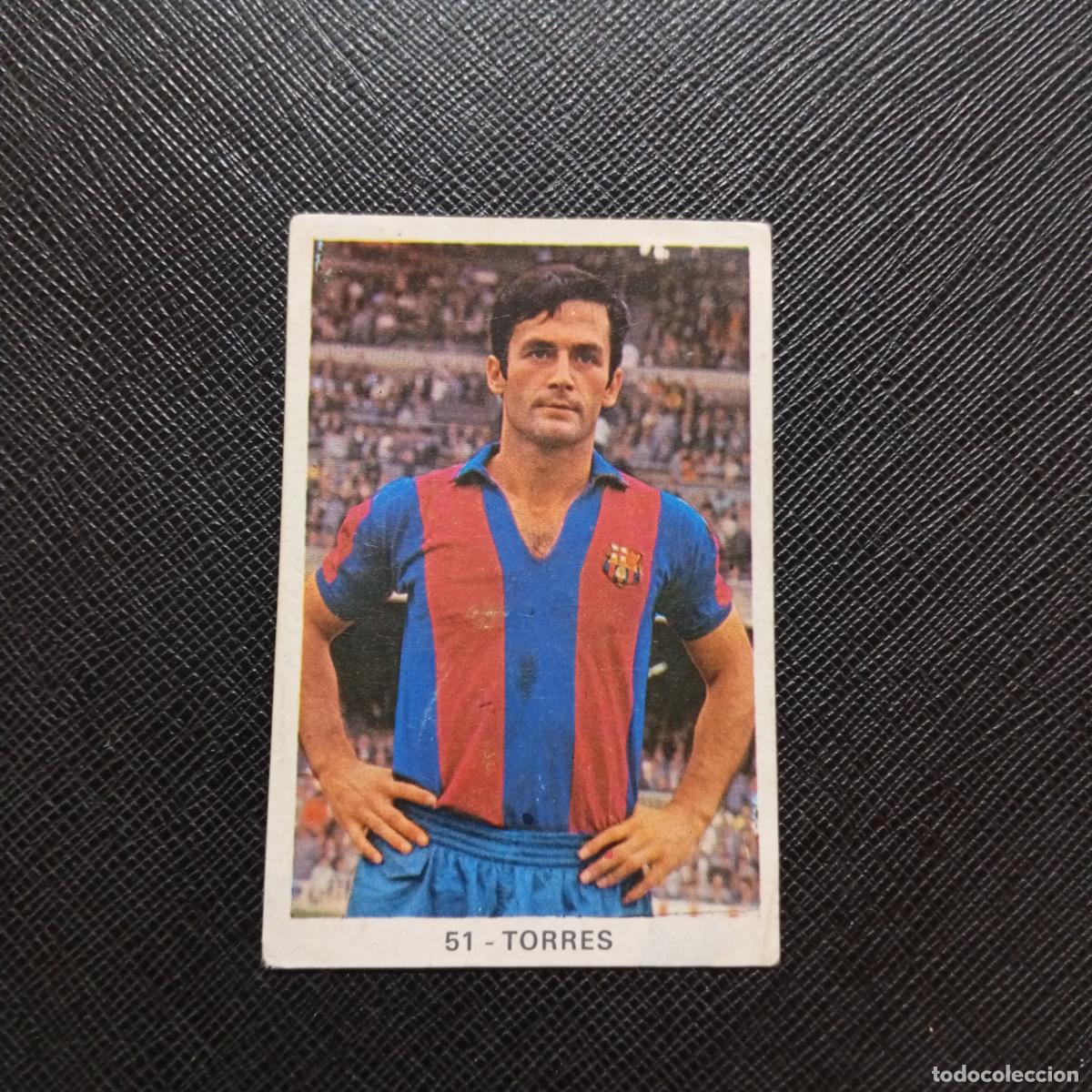 Cromos de f&uacute;tbol: 51 TORRES BARELONA RUIZ ROMERO 1970 1971 CROMO FUTBOL 70 MEJICO 71 - DESPEGADO - A143 PG433