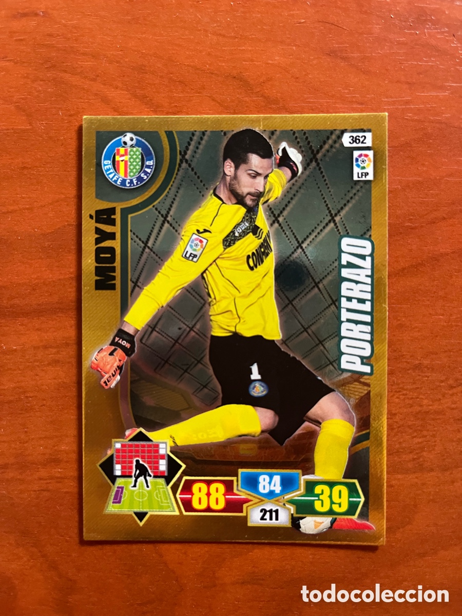 Cromos de f&uacute;tbol: CROMO FUTBOL 13 14 ADRENALYN XL PANINI LIGA 2013 2014 GETAFE CF 362 MOYA PORTERAZO