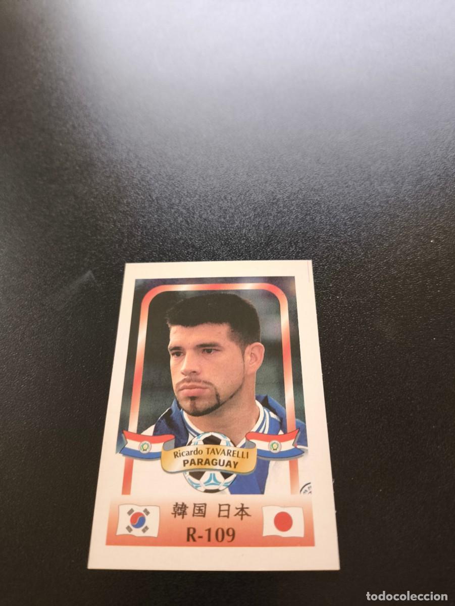 Cromos de f&uacute;tbol: 109 Ricardo Tavarelli PARAGUAY MUNDIAL WORLD CUP REYAUCA KOREA JAPAN JAPON 2002 NO PANINI LIGA