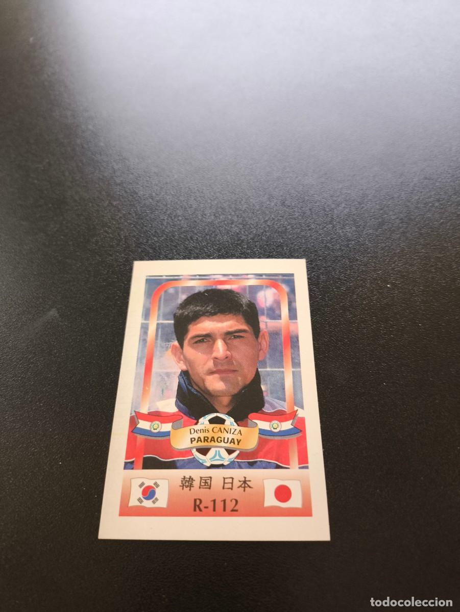 Cromos de f&uacute;tbol: 112 Denis Caniza PARAGUAY MUNDIAL WORLD CUP REYAUCA KOREA JAPAN JAPON 2002 NO PANINI LIGA