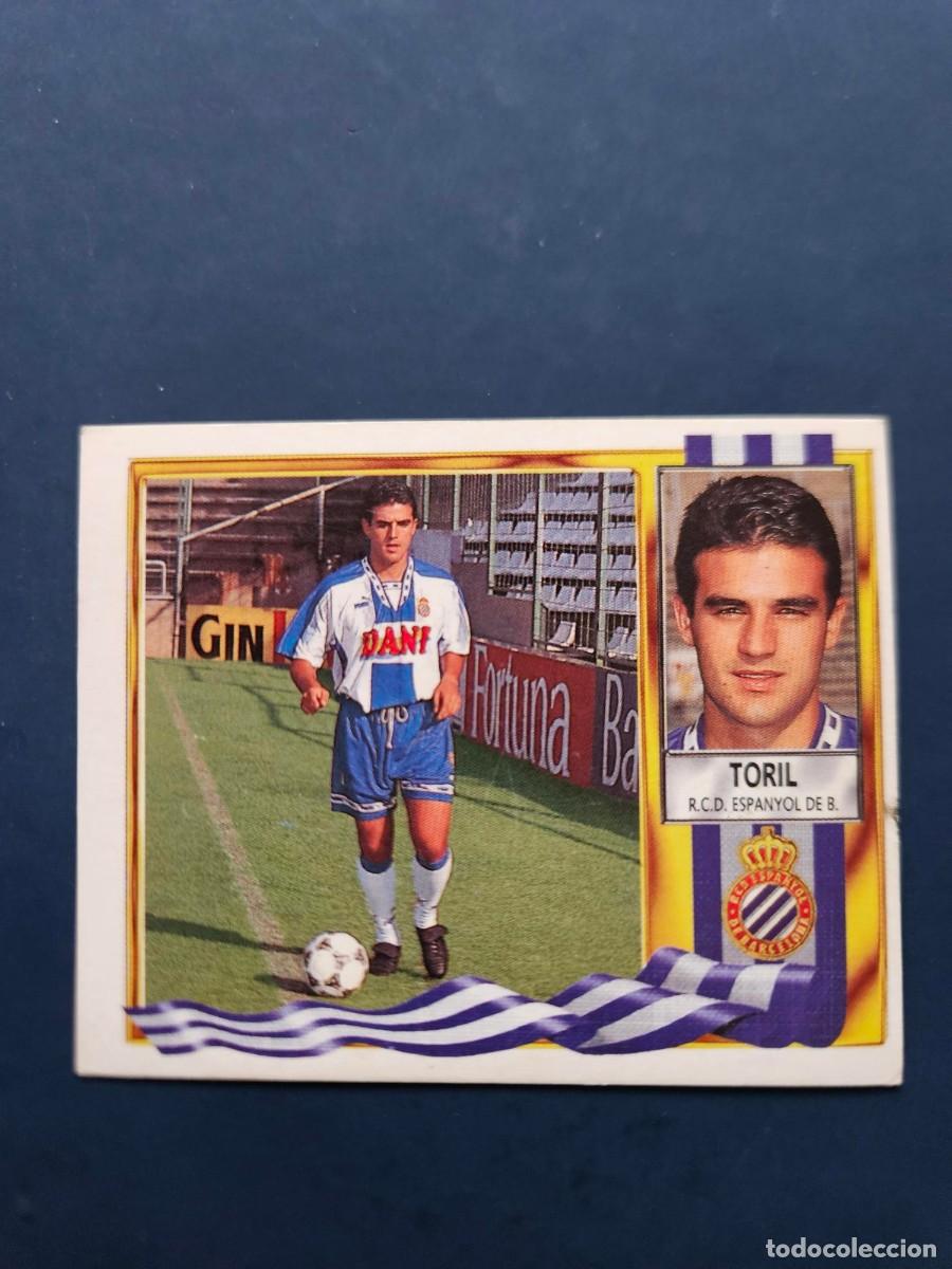 Cromos de f&uacute;tbol: TORIL ESPANYOL ESPA&Ntilde;OL LIGA ESTE 95 96 1995 1996 SIN PEGAR NUNCA PEGADO