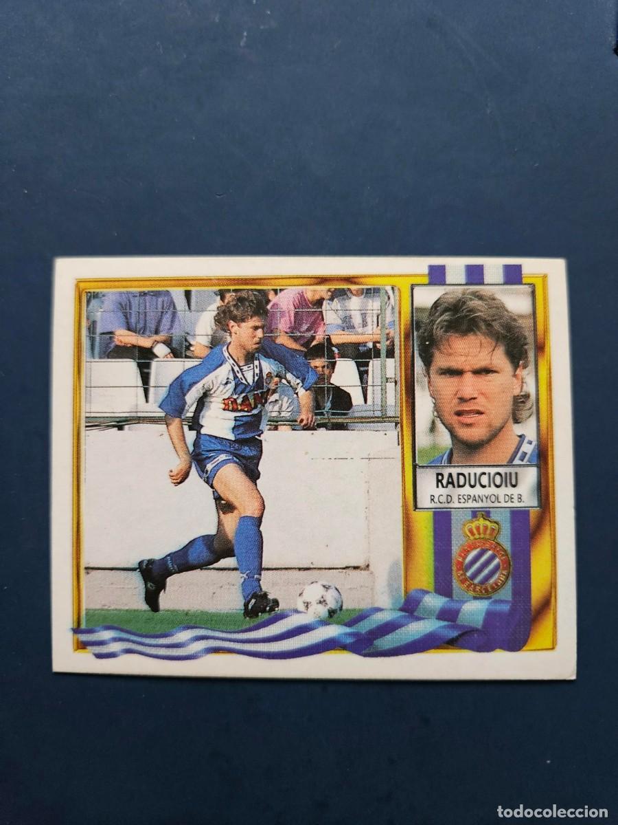 Cromos de f&uacute;tbol: RADUCIOIU ESPANYOL ESPA&Ntilde;OL LIGA ESTE 95 96 1995 1996 SIN PEGAR NUNCA PEGADO