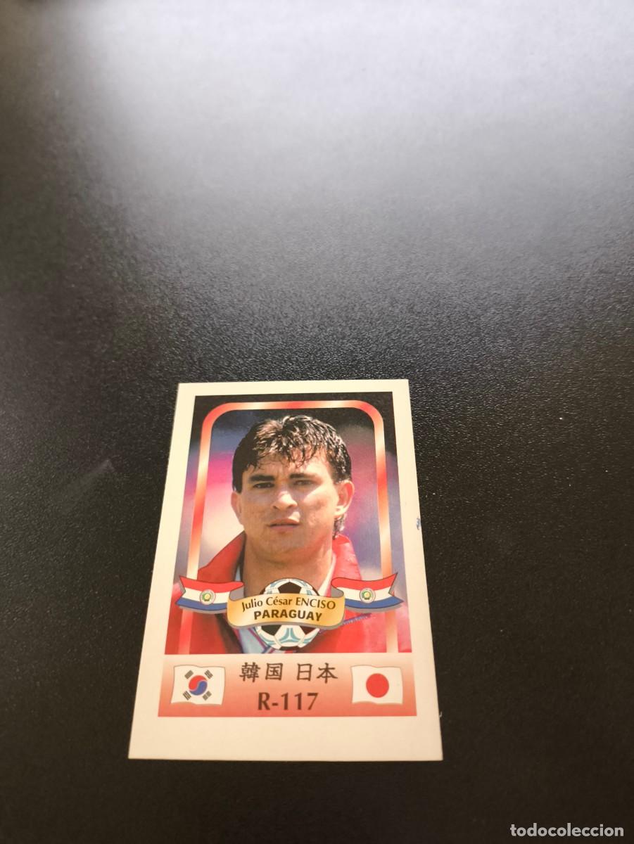 Cromos de f&uacute;tbol: 117 Julio C&eacute;sar Enciso PARAGUAY MUNDIAL WORLD CUP REYAUCA KOREA JAPAN JAPON 2002 NO PANINI LIGA