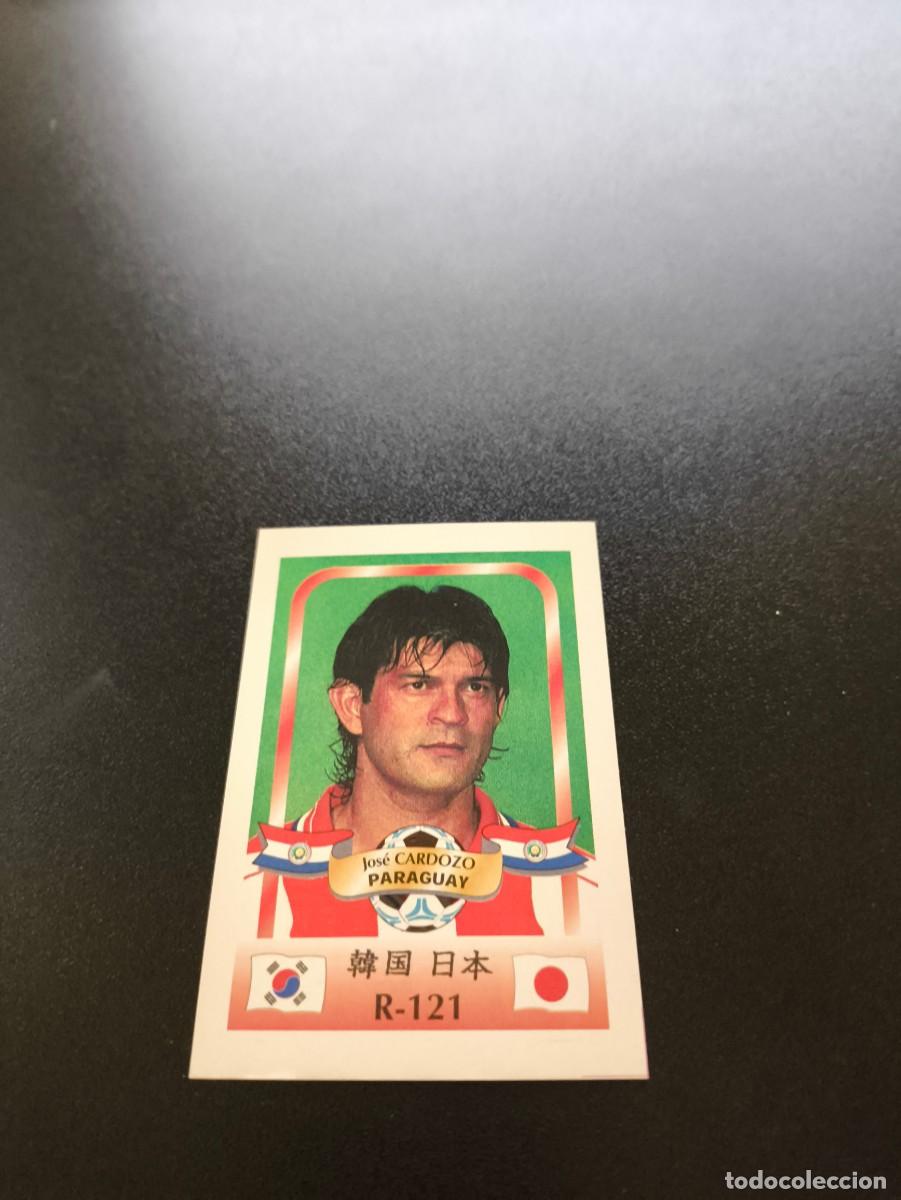 Cromos de f&uacute;tbol: 121 Jos&eacute; Cardozo PARAGUAY MUNDIAL WORLD CUP REYAUCA KOREA JAPAN JAPON 2002 NO PANINI LIGA