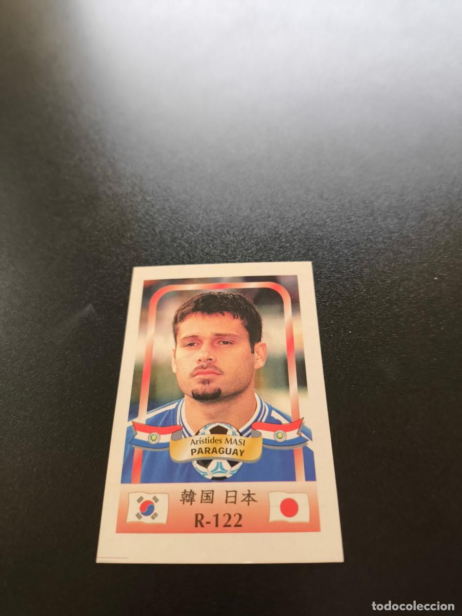 Cromos de f&uacute;tbol: 122 Ar&iacute;stides Masi PARAGUAY MUNDIAL WORLD CUP REYAUCA KOREA JAPAN JAPON 2002 NO PANINI LIGA
