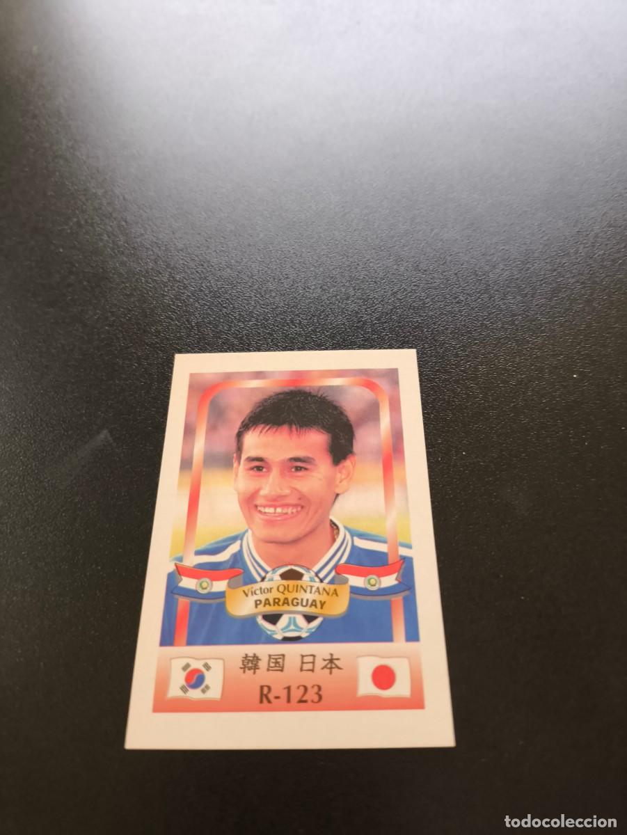 Cromos de f&uacute;tbol: 123 V&iacute;ctor Quintana PARAGUAY MUNDIAL WORLD CUP REYAUCA KOREA JAPAN JAPON 2002 NO PANINI LIGA