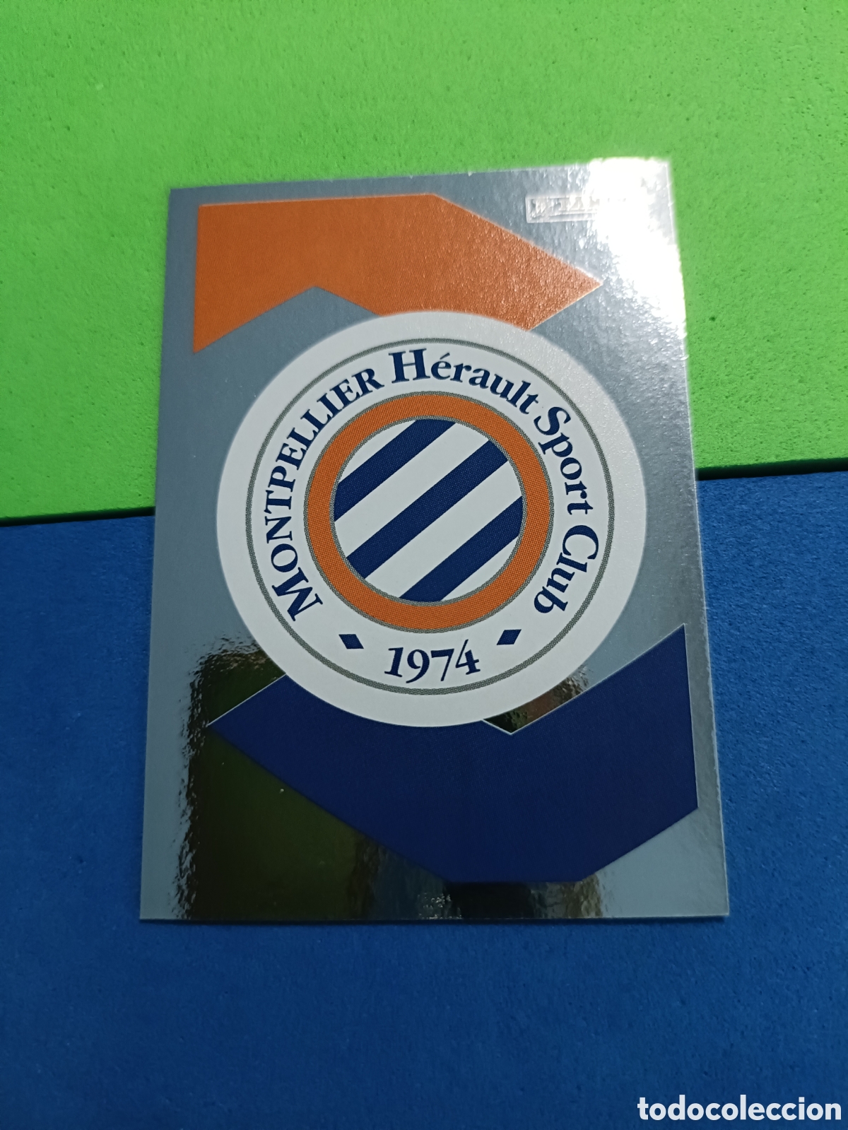 Cromos de Futebol: Panini Foot France stickers 2023 2024 23 24 - 253 Escudo Montpellier