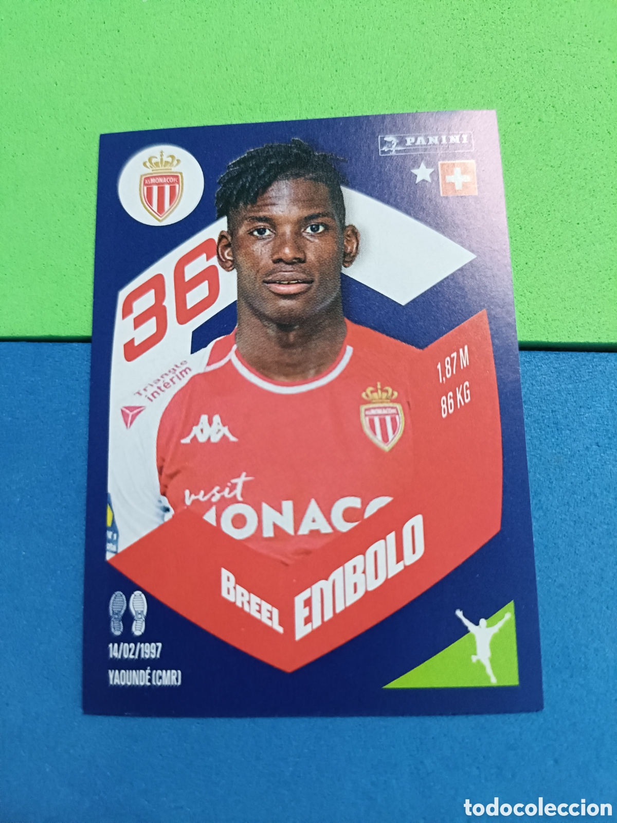 Cromos de Futebol: Panini Foot France stickers 2023 2024 23 24 - 251 Embolo
