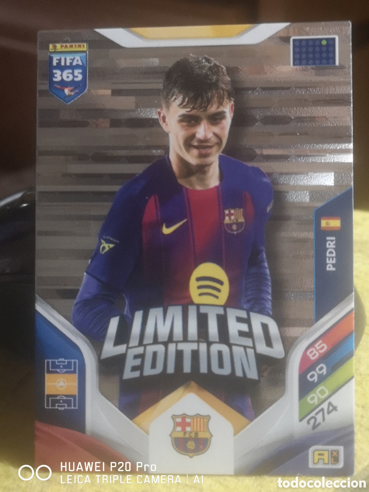 Cromos de Futebol: FIFA 365 ADRENALYN 2026 PEDRI LIMITED EDITION - BARCELONA