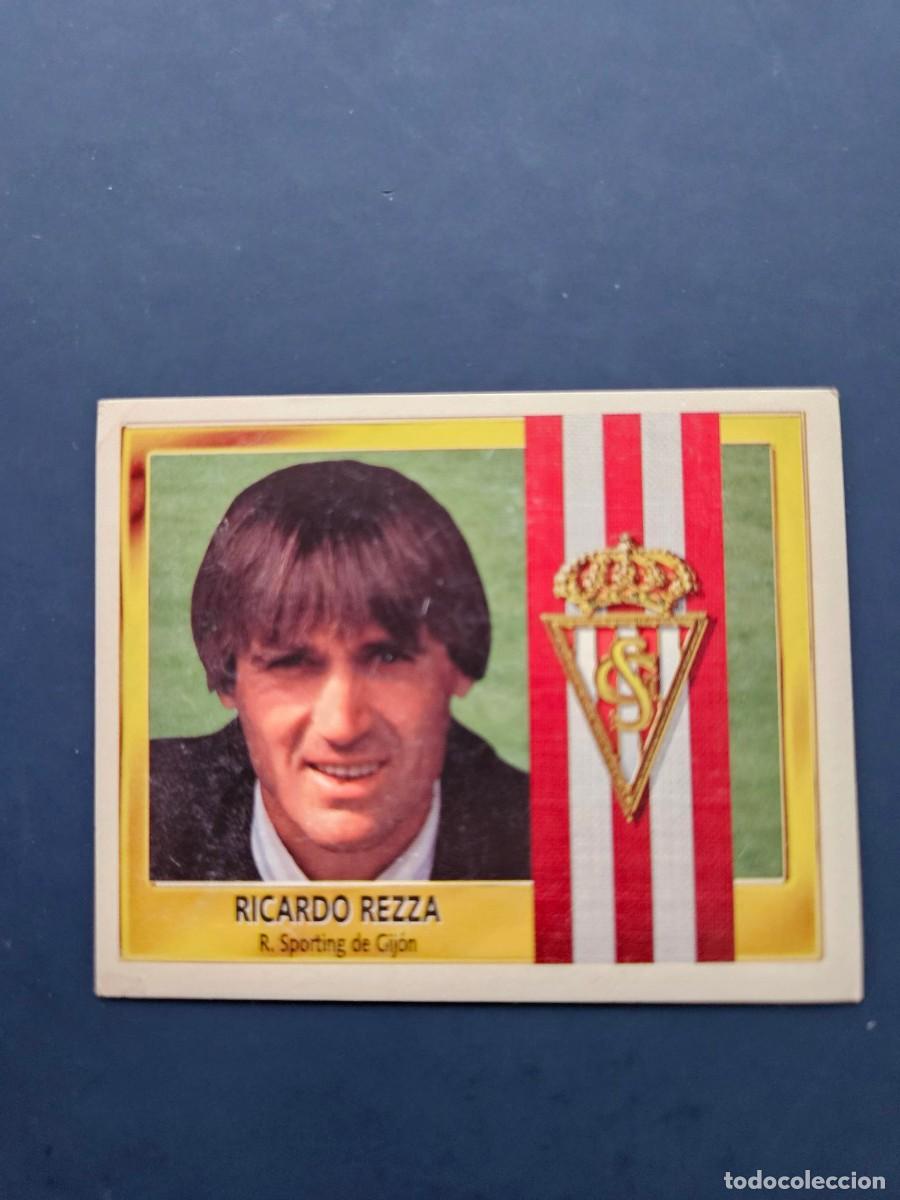 Figurine di Calcio: RICARDO REZZA SPORTING GIJON LIGA ESTE 95 96 1995 1996 SIN PEGAR NUNCA PEGADO