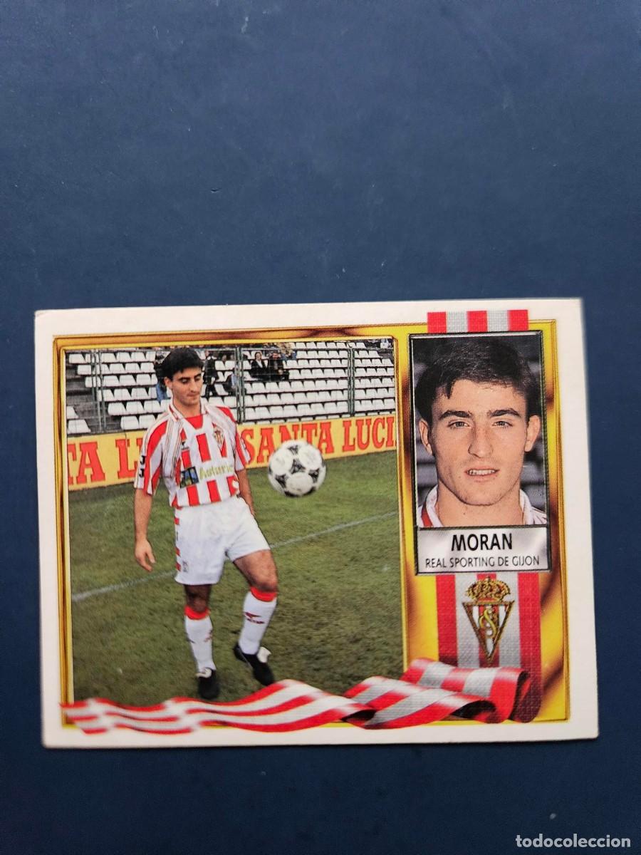 Cromos de f&uacute;tbol: MORAN SPORTING GIJON LIGA ESTE 95 96 1995 1996 SIN PEGAR NUNCA PEGADO
