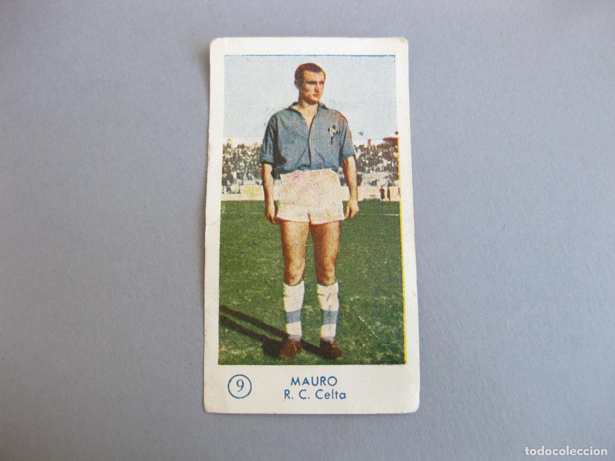 Figurine di Calcio: CROMO DE MAURO N&ordm; 9. REAL CLUB CELTA DE FUTBOL. ALBUM DE CROMOS EDITORIAL FERCA 1959