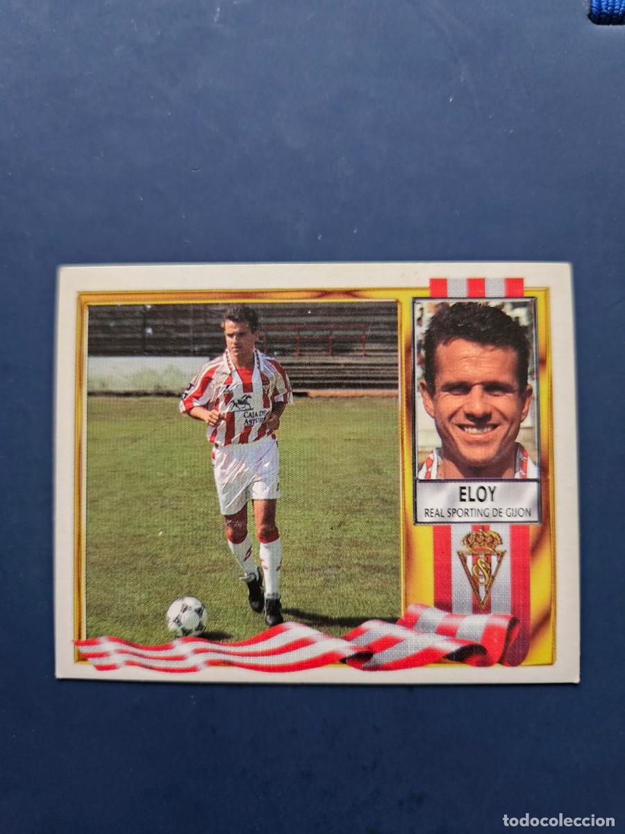 Cromos de f&uacute;tbol: ELOY SPORTING GIJON COLOCA LIGA ESTE 95 96 1995 1996 SIN PEGAR NUNCA PEGADO