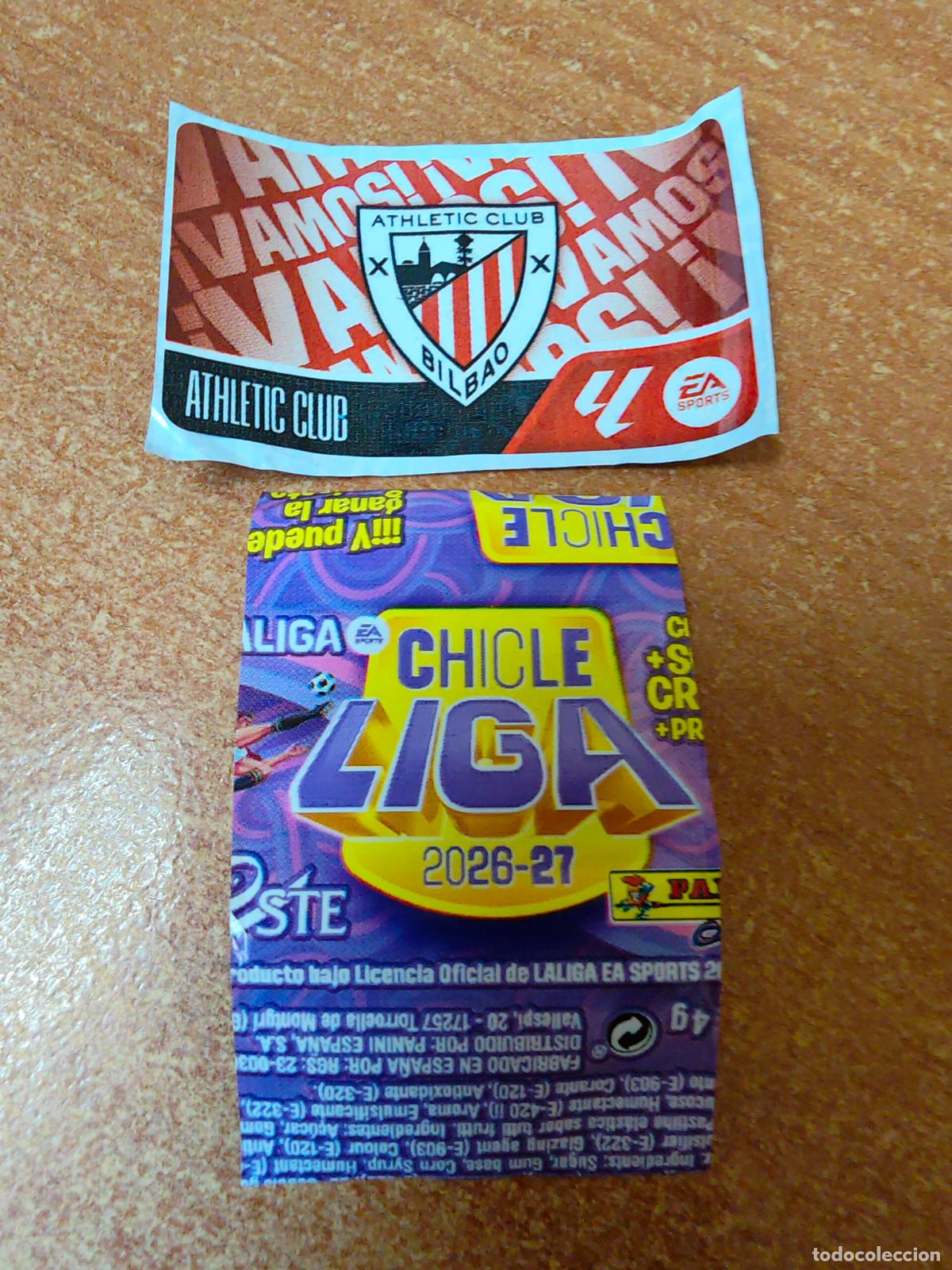 Cromos de f&uacute;tbol: CROMO CHICLES LIGA ESTE 2026/2027 ESCUDO ( BILBAO )
