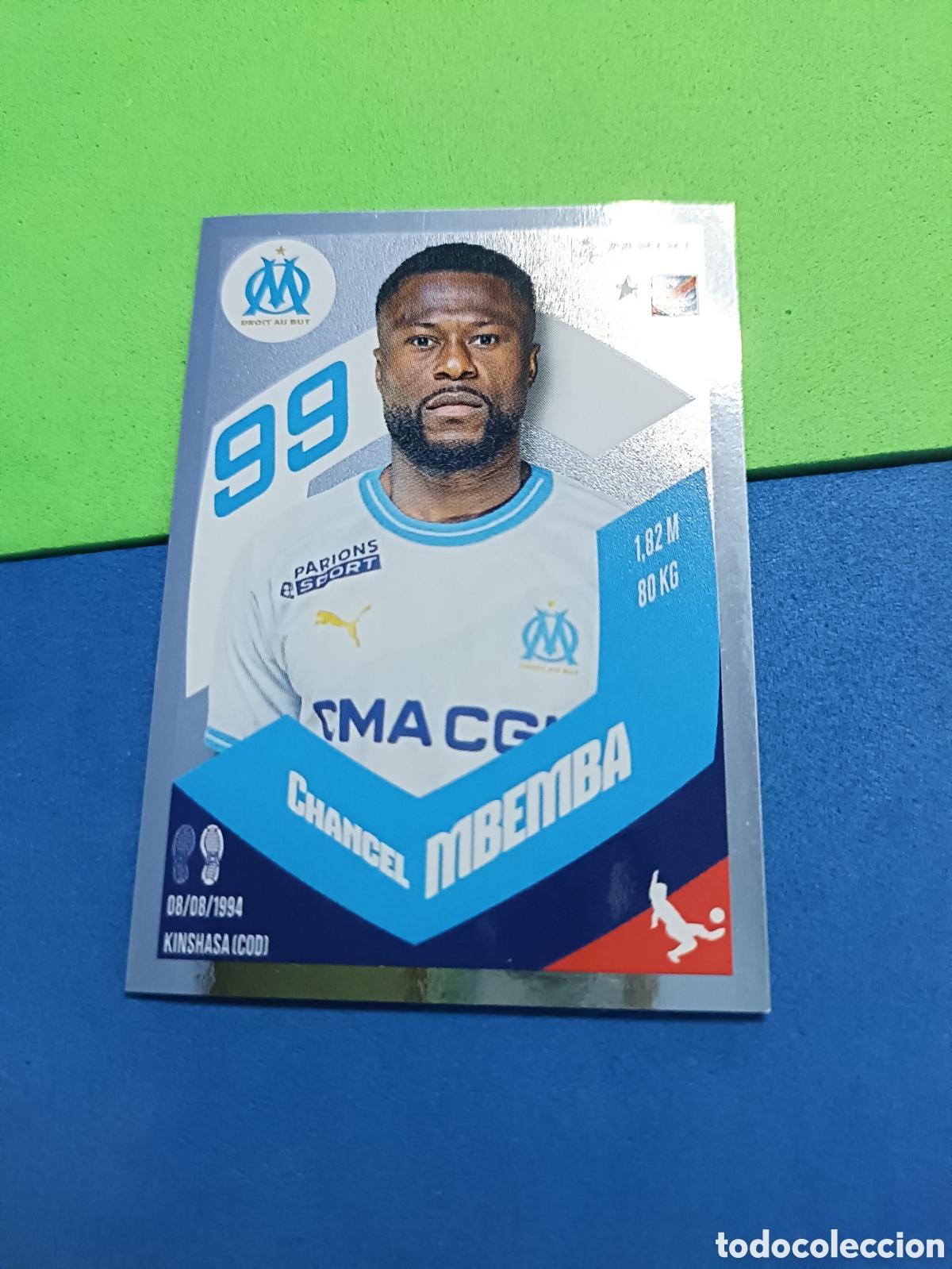 Cromos de f&uacute;tbol: Panini Foot France stickers 2023 2024 23 24 - 196 Mbemba