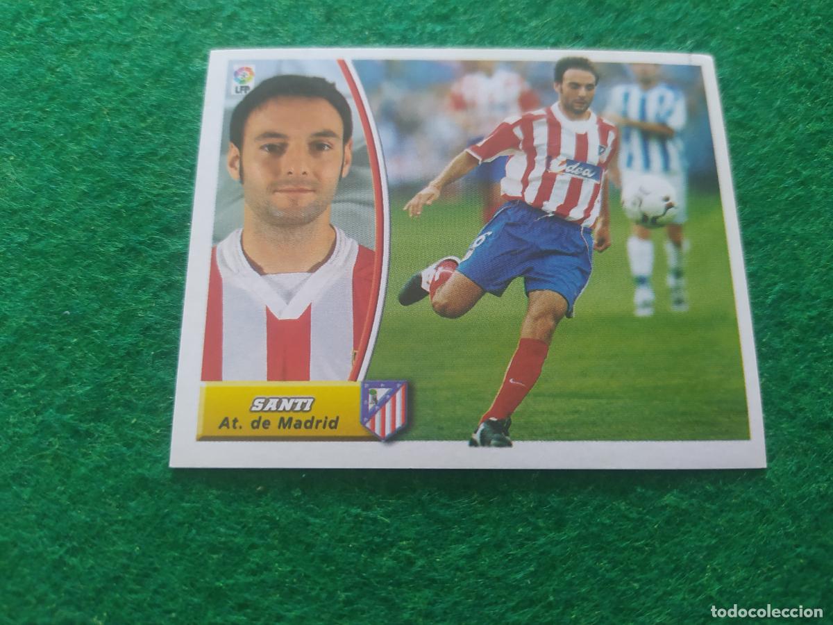 Cromos de f&uacute;tbol: LIGA ESTE 2003 2004 03 04 NUEVO SIN PEGAR - ATLETICO DE MADRID SANTI