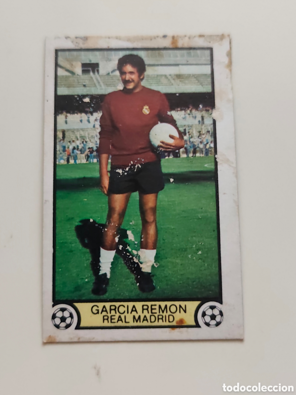 Cromos de f&uacute;tbol: GARC&Iacute;A REMON REAL MADRID EDICIONES ESTE 1979 1980