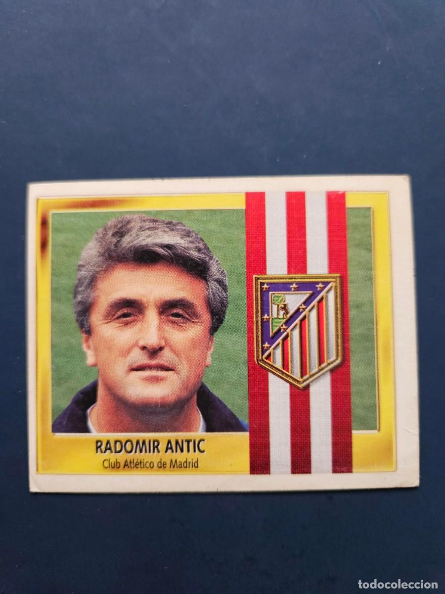 Cromos de f&uacute;tbol: RADOMIR ANTIC ATLETICO MADRID LIGA ESTE 95 96 1995 1996 SIN PEGAR NUNCA PEGADO