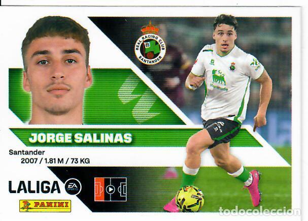Football Stickers: CROMO PANINI LIGA ESTE 26 27 - N&ordm; 10 - JORGE SALINAS - RACING DE SANTANDER