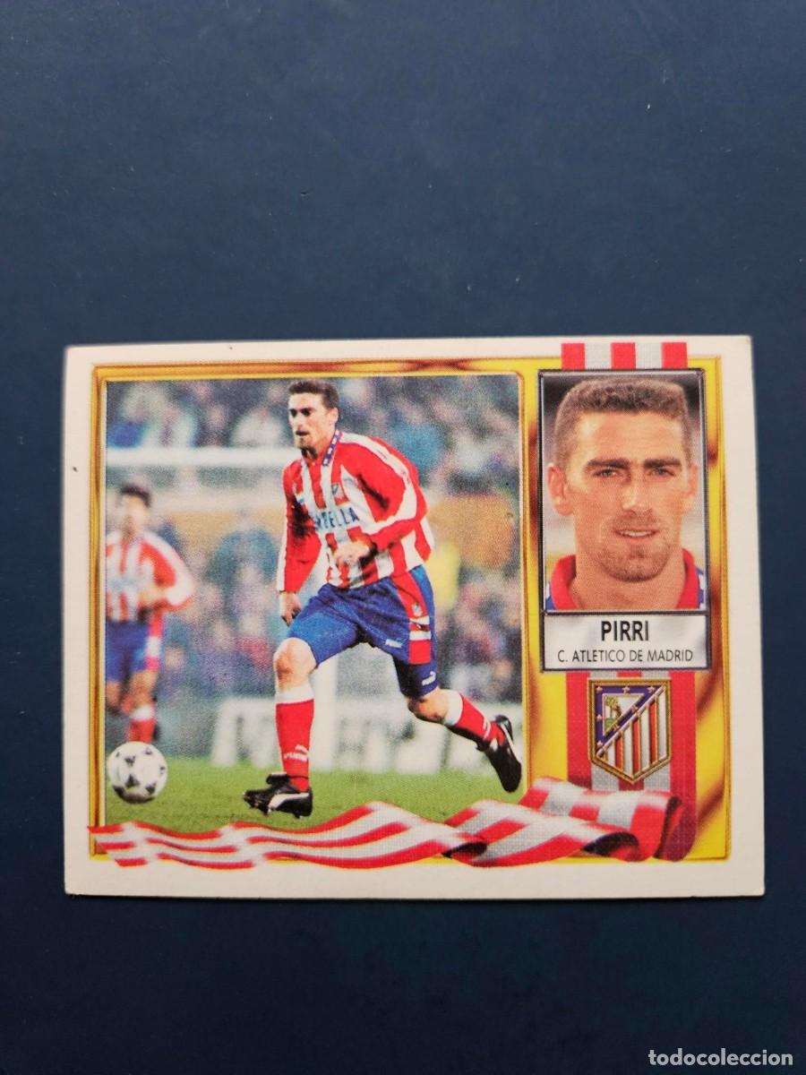 Figurine di Calcio: PIRRI ATLETICO MADRID LIGA ESTE 95 96 1995 1996 SIN PEGAR NUNCA PEGADO