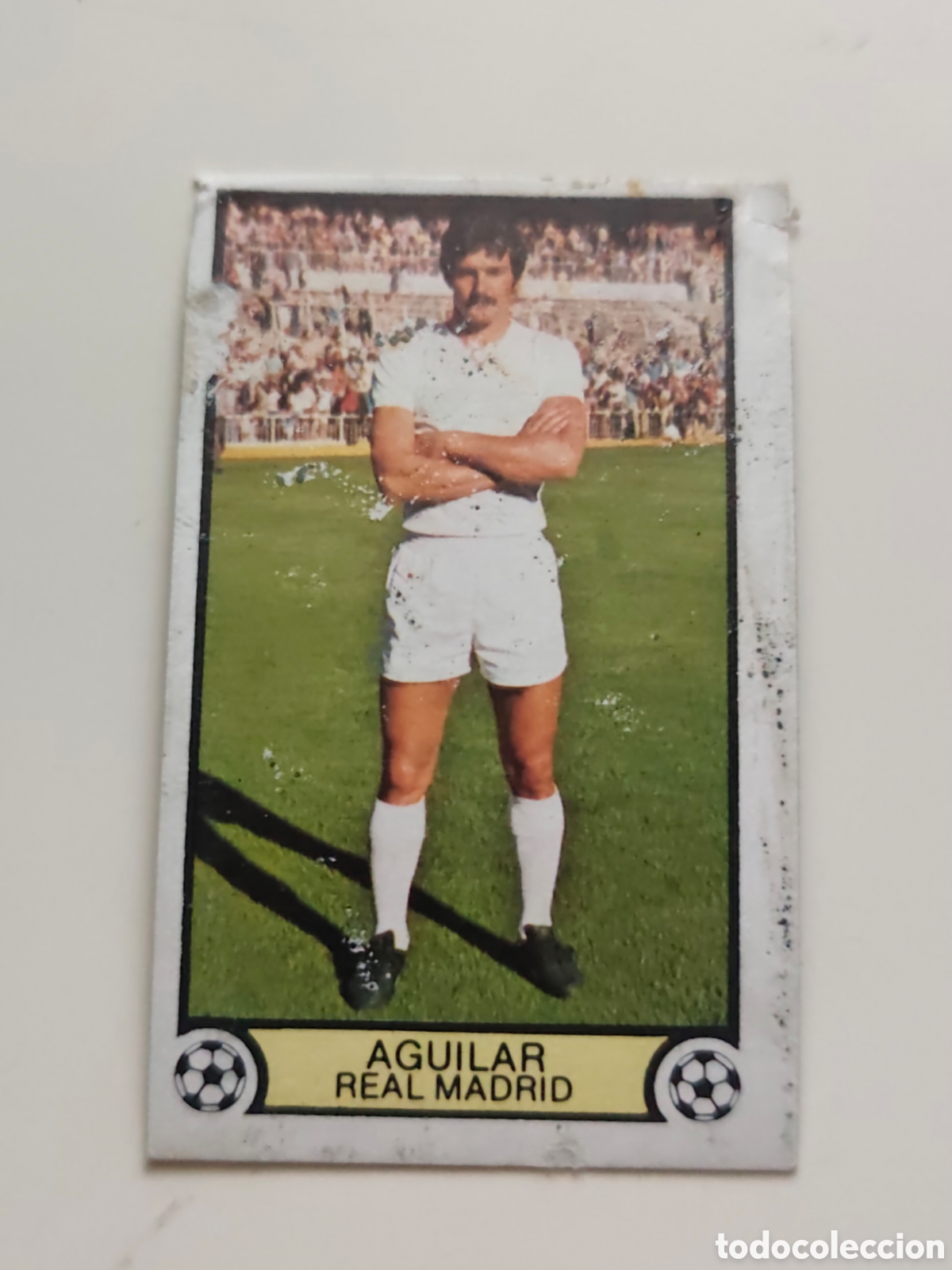 Cromos de f&uacute;tbol: BAJA AGUILAR REAL MADRID EDICIONES ESTE 1979 1980