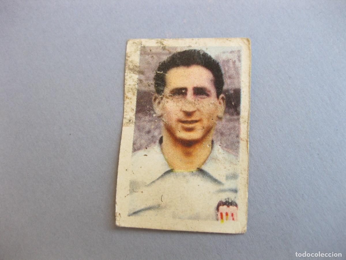 Cromos de f&uacute;tbol: CROMO DE FUERTES N&ordm; 81. VALENCIA CLUB DE FUTBOL. ALBUM DE CROMOS EDITORIAL RUIZ ROMERO 1958