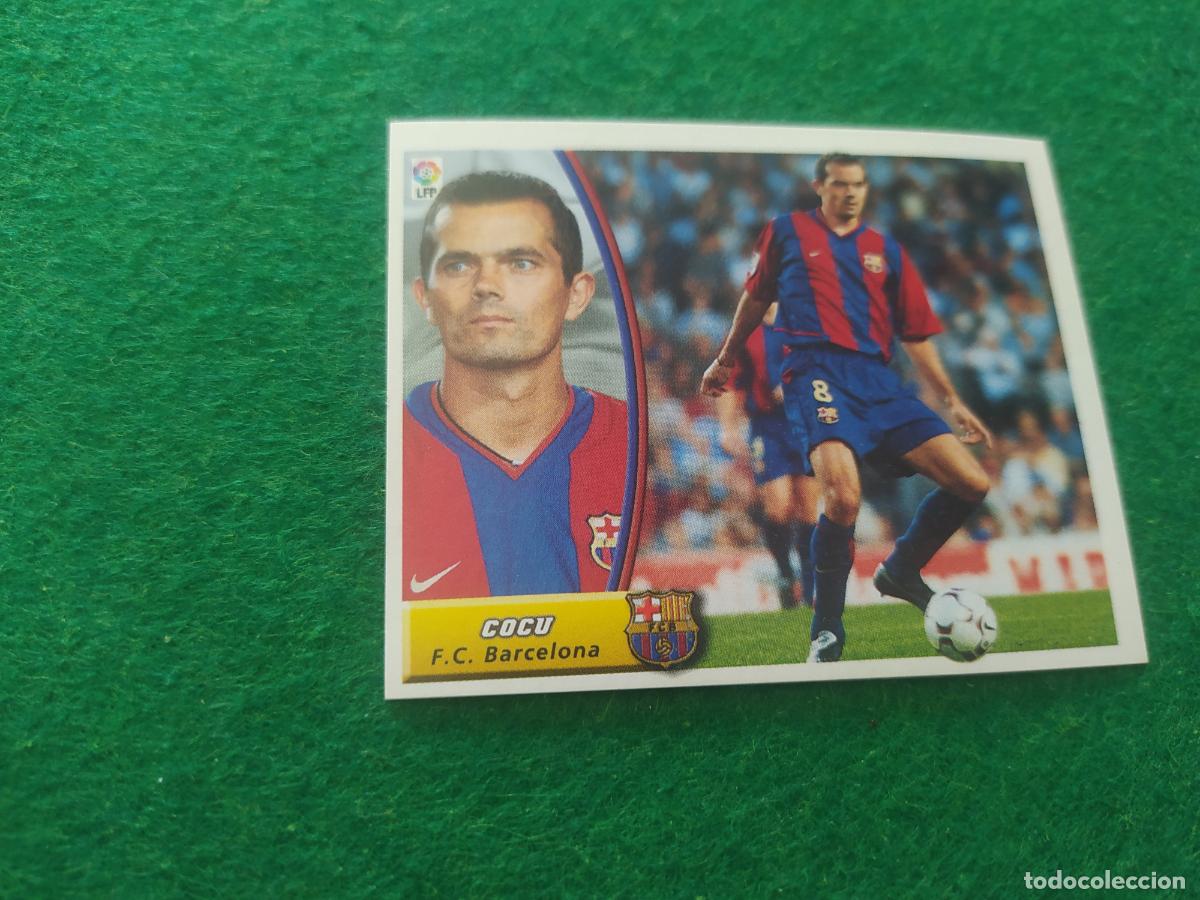 Cromos de f&uacute;tbol: LIGA ESTE 2003 2004 03 04 NUEVO SIN PEGAR - FC BARCELONA COCU