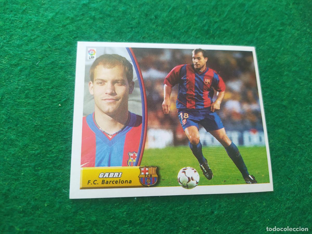 Fu&szlig;ball-Sticker: LIGA ESTE 2003 2004 03 04 NUEVO SIN PEGAR - FC BARCELONA GABRI