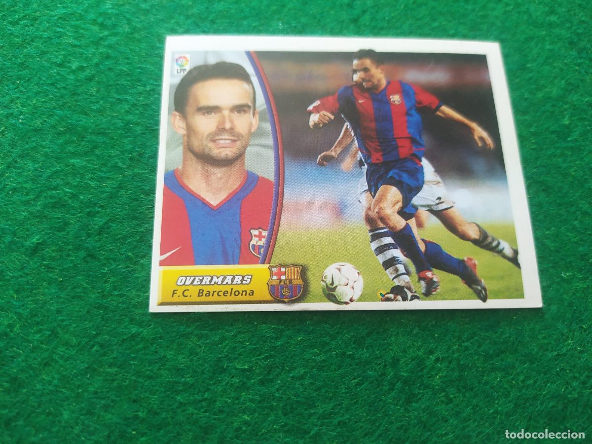 Fu&szlig;ball-Sticker: LIGA ESTE 2003 2004 03 04 NUEVO SIN PEGAR - FC BARCELONA OVERMARS