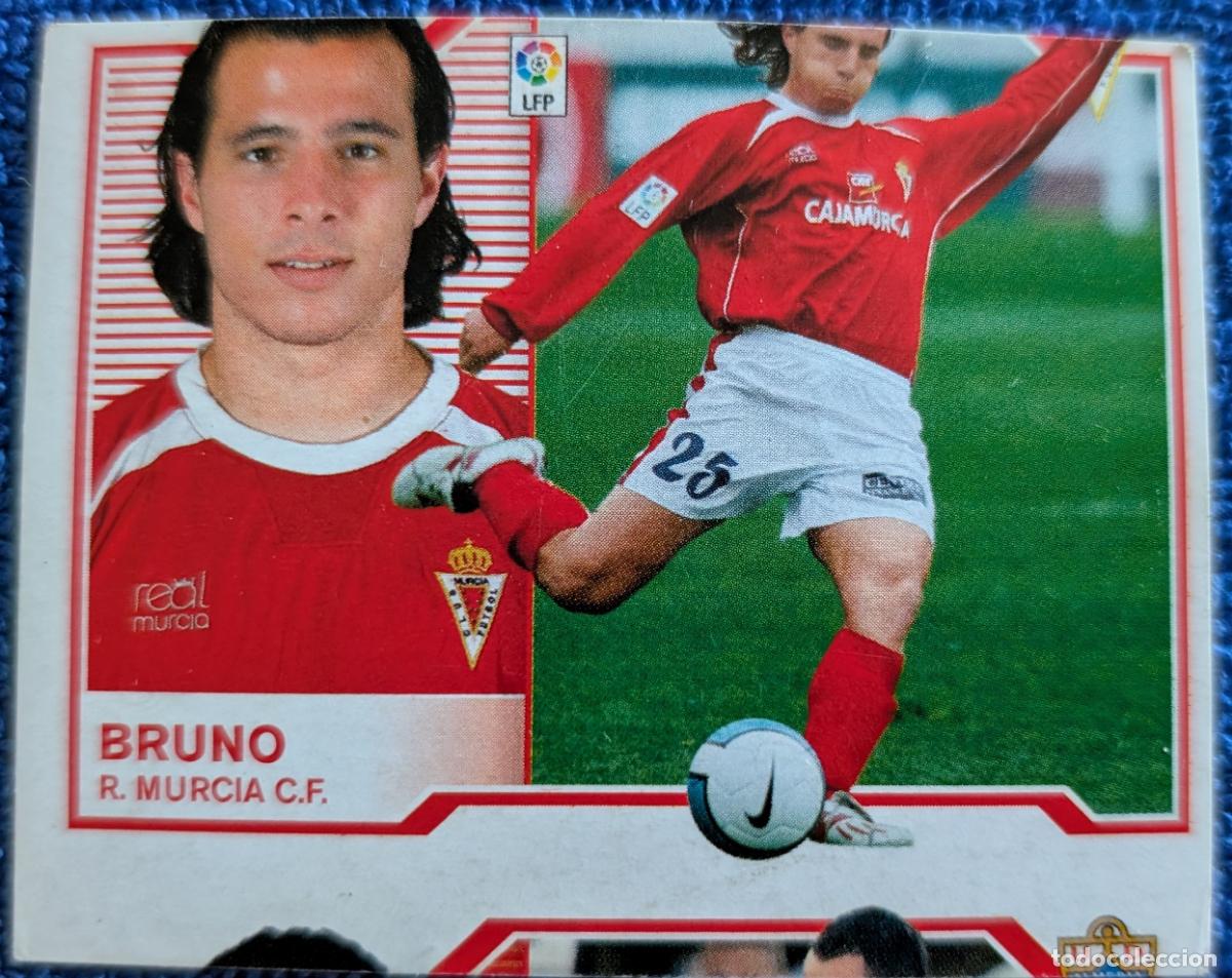 Fu&szlig;ball-Sticker: Bruno - Real Murcia - Liga Este 2007-2008 &iexcl;Error de impresi&oacute;n